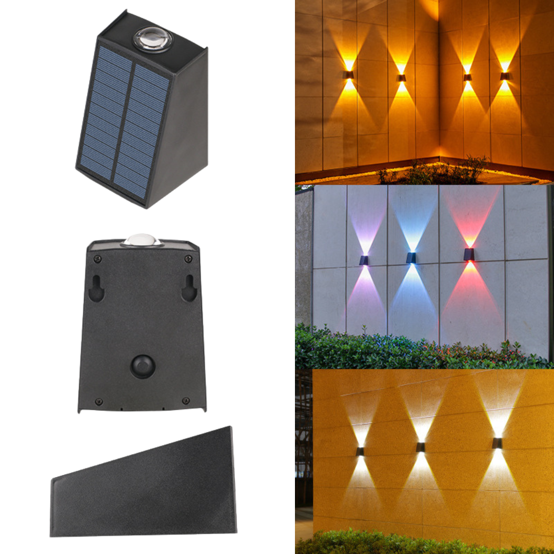 RGB- aplique vertical multicolor - 2 leds ultra fuerte