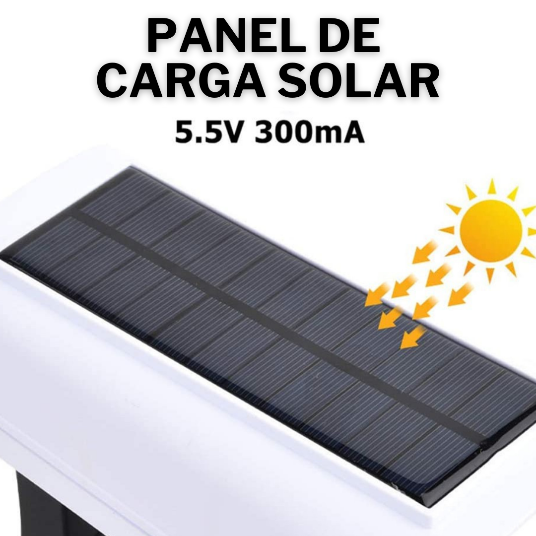 Reflector Solar en forma de cámara - con diseño de camara de seguridad