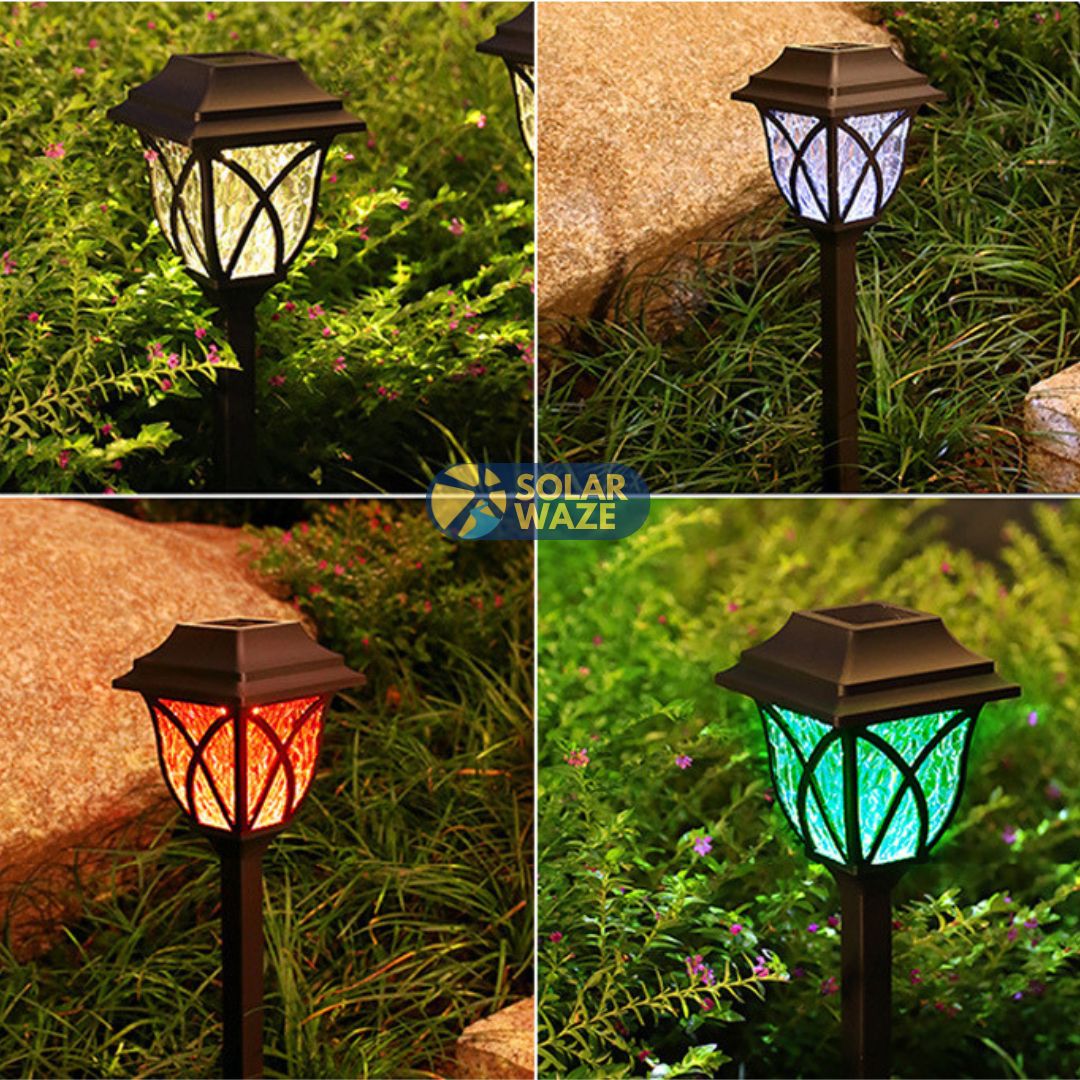 RGB MULTICOLOR- FAROL SOLAR - SET 02