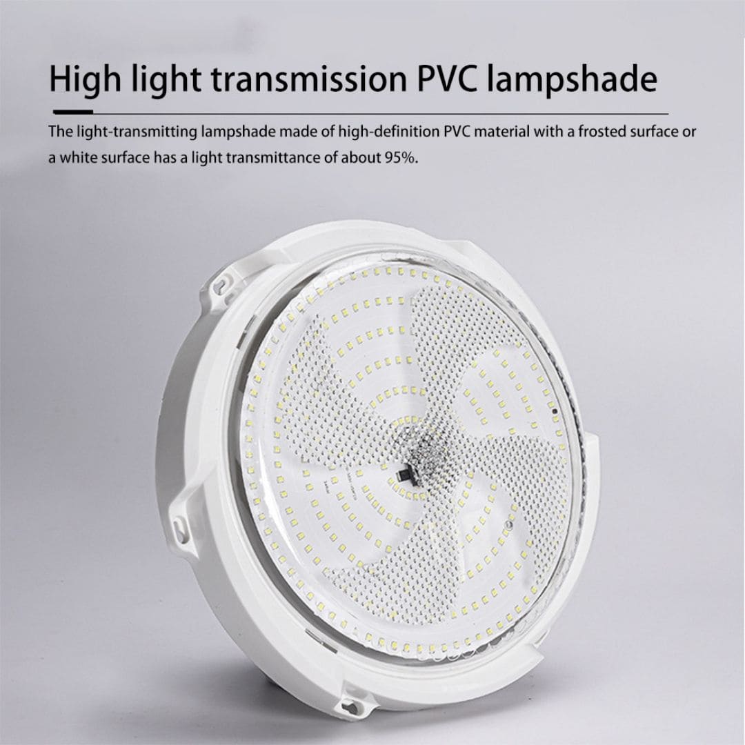 Plafon  solar para interiores  + cable 4.5 metros -circular