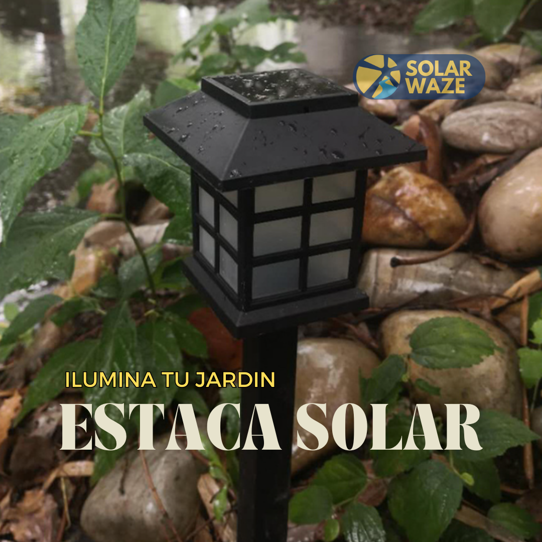 FAROL JAPONES Recargable solar  - Set de 06 un