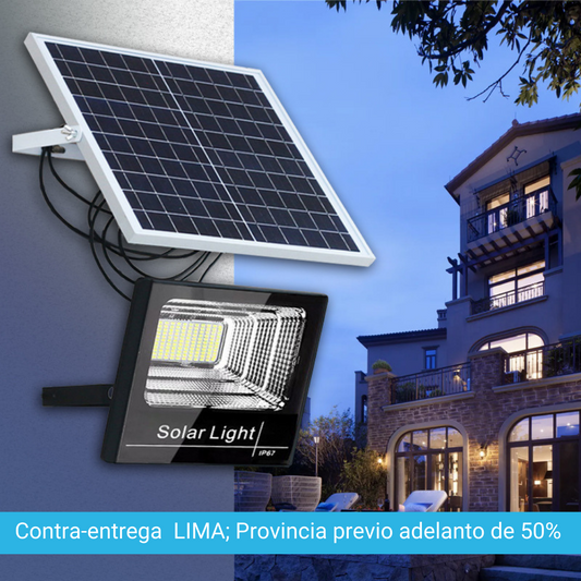 Reflector Solar Industrial + 4 metros + control remoto ( Contra entrega LIMA )