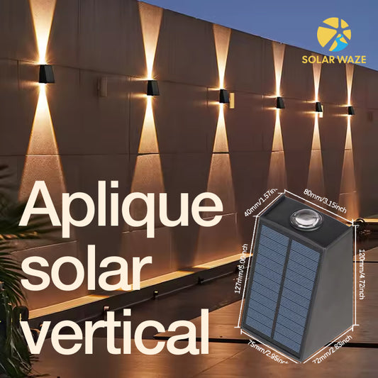 Aplique RGB vertical  -multicolor 2 LEDS ULTRA FUERTE