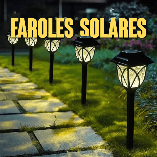 Faroles Solares para exteriores