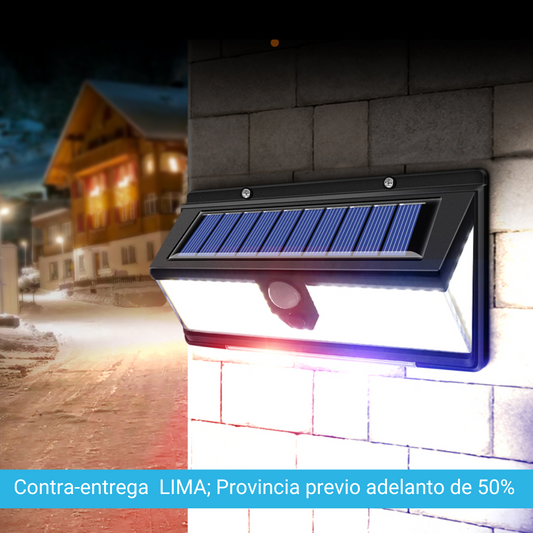 Luz Solar Triangular_ de 190 Leds ( Contra entrega solo LIMA )